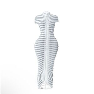 Tall White Bodycon dress